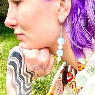 Moonstone Earrings